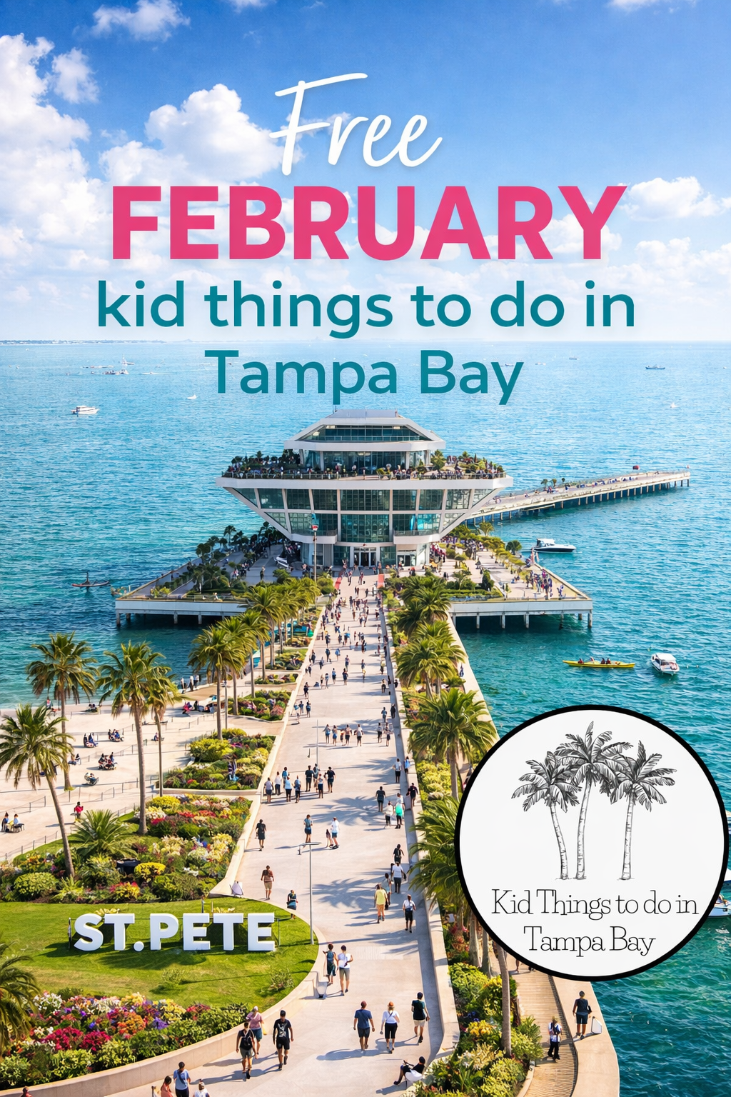 February FREE activities for kids in St. Pete/ Tampa Bay, FL